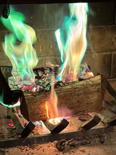green fire